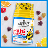 Zarbee's Kid's Complete Multivitamin + Probiotic Gummies packaging