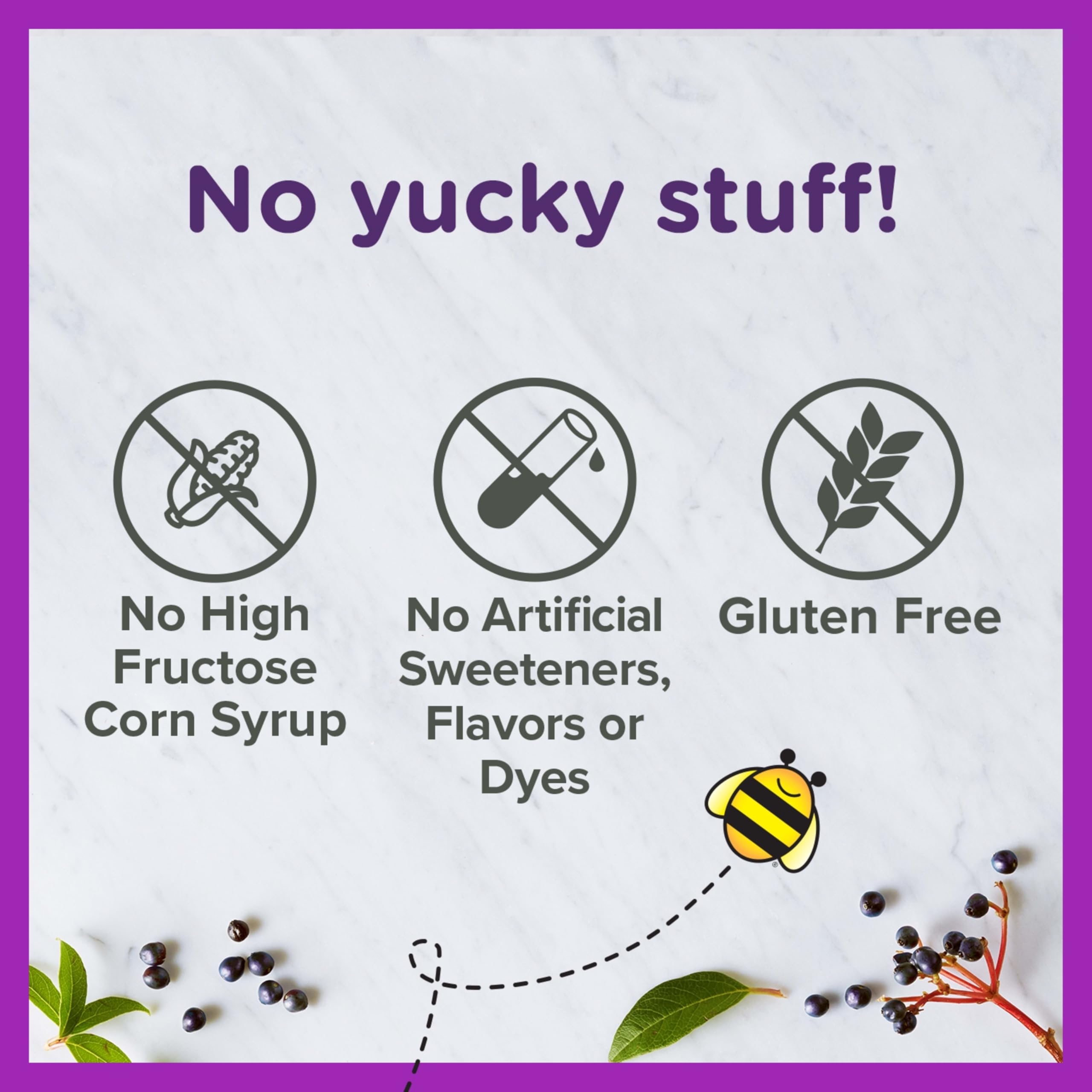 Zarbee's Kid’s Daily daily wellness Support Syrup 200g with elderberry