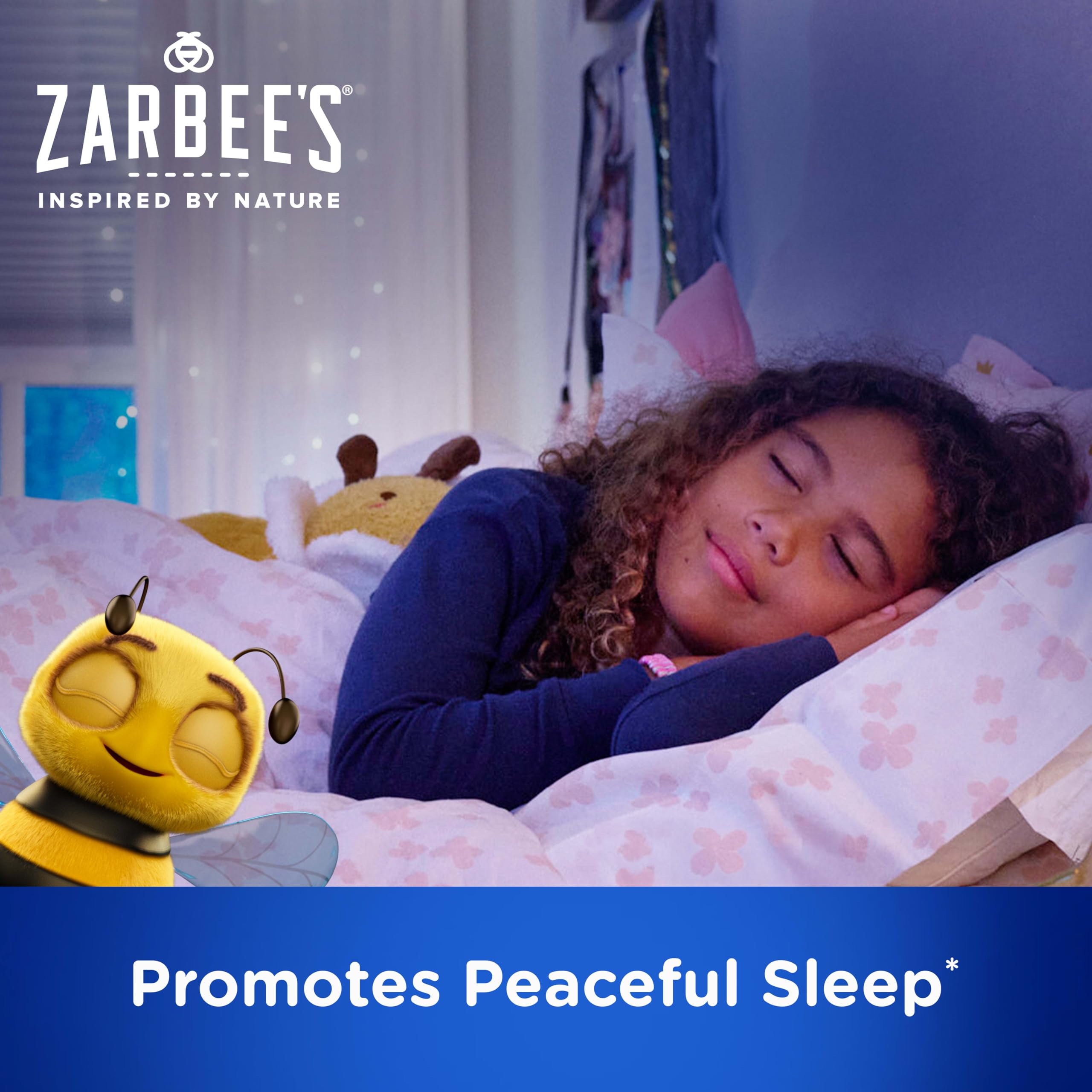 Zarbee's Kids Melatonin Chewable Tablets 1mg tablet close-up