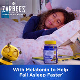 Zarbee's Kids Melatonin Sleep Gummies bottle back view