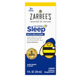 Zarbee's Kids Melatonin Sleep Supplement Liquid 1 Fl Oz front view