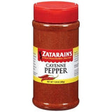 Zatarain's Cayenne Pepper 206g front view with large mouth lid