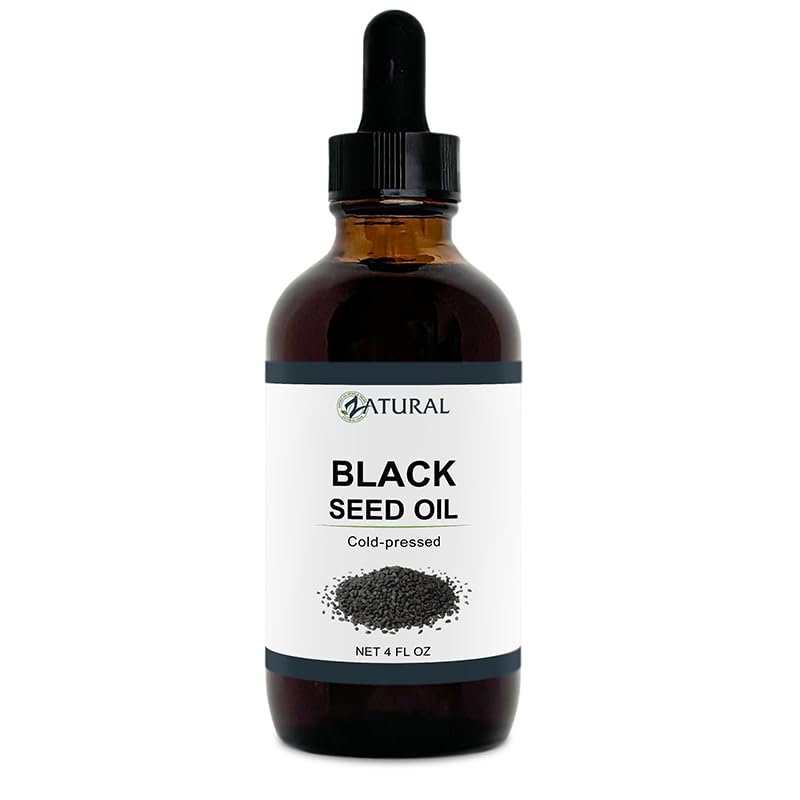 Zatural Black Seed Oil 113g bottle side view