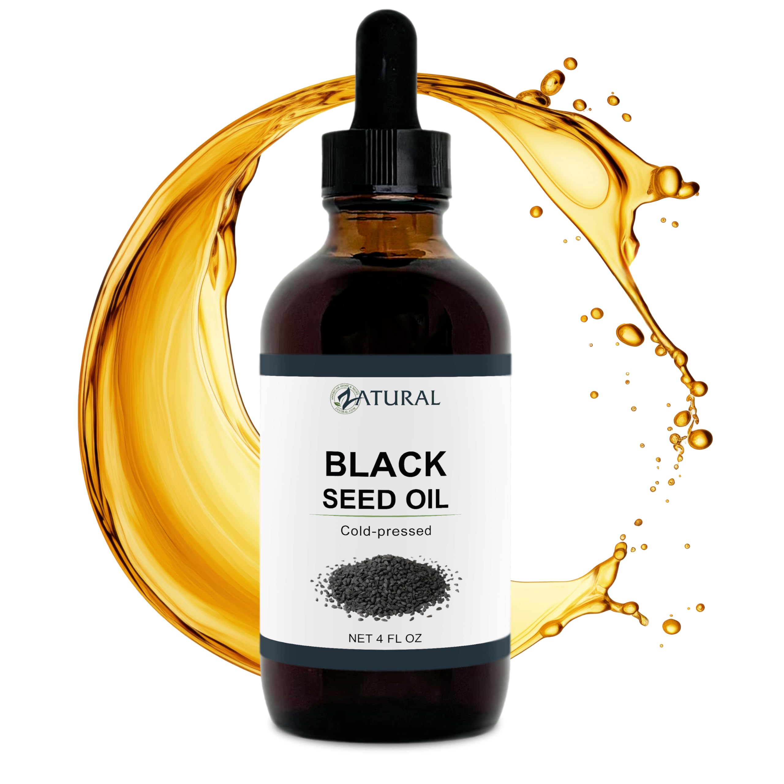 Zatural Black Seed Oil 113g front view with packaging