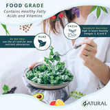 Zatural Flax Seed Oil used in a salad dressing