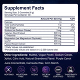 ZAYMAN Melatonin Free Sleep Gummies with a glass of water