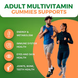 Zaytun Vitamins Adult Multivitamin Gummies displayed with a handful of gummies