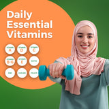 Zaytun Vitamins Adult Multivitamin Gummies in a bowl with fresh fruit