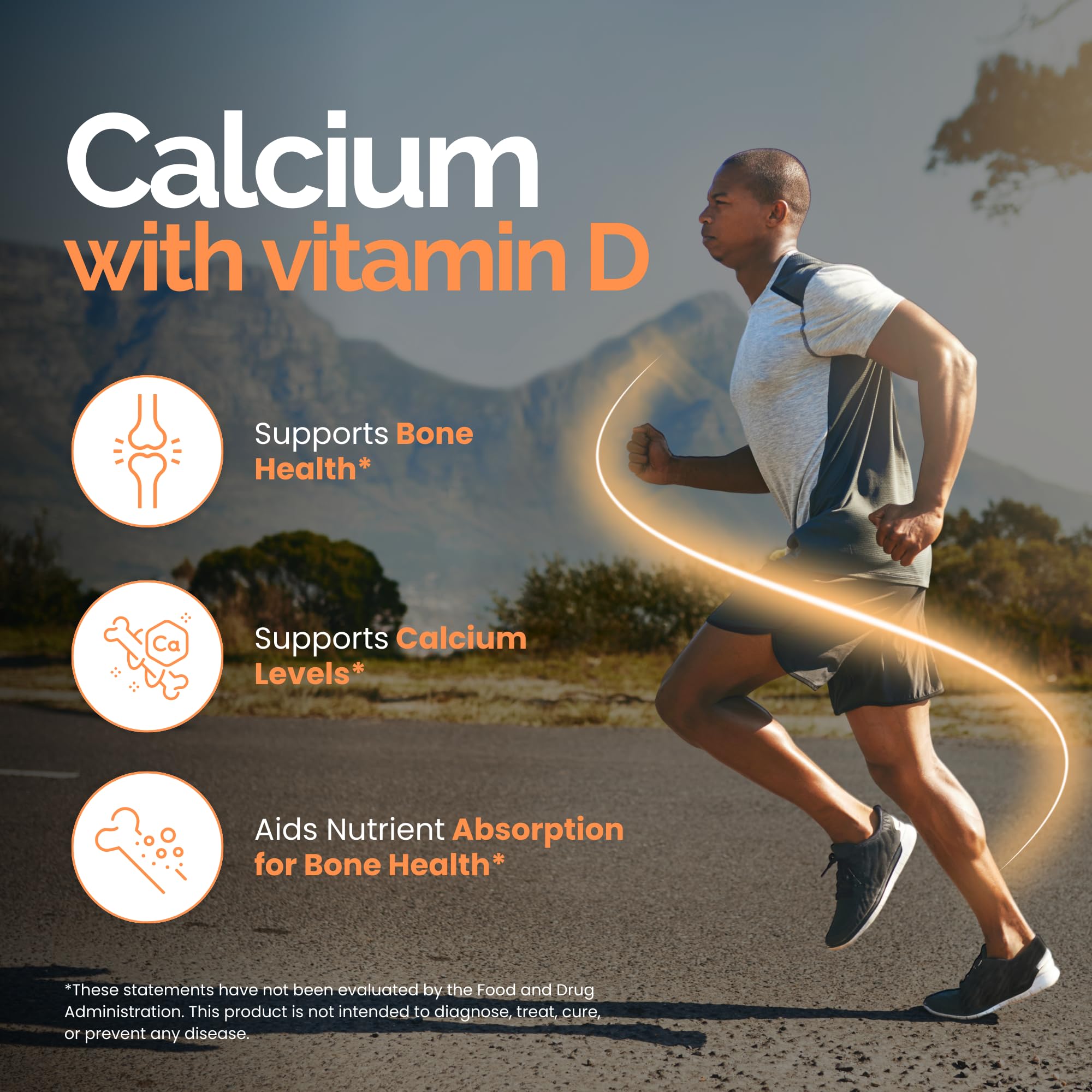 Zaytun Vitamins Calcium Supplement tablets close-up