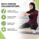 Zaytun Vitamins Collagen Peptides powder scoop