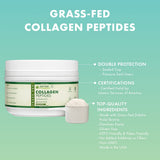 Zaytun Vitamins Collagen Peptides unflavored powder in a bowl