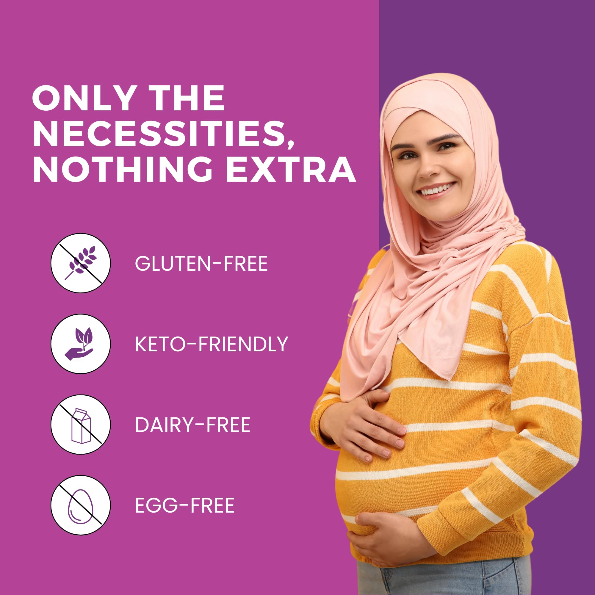 Zaytun Vitamins Prenatal Multivitamin + DHA Softgels softgel close-up