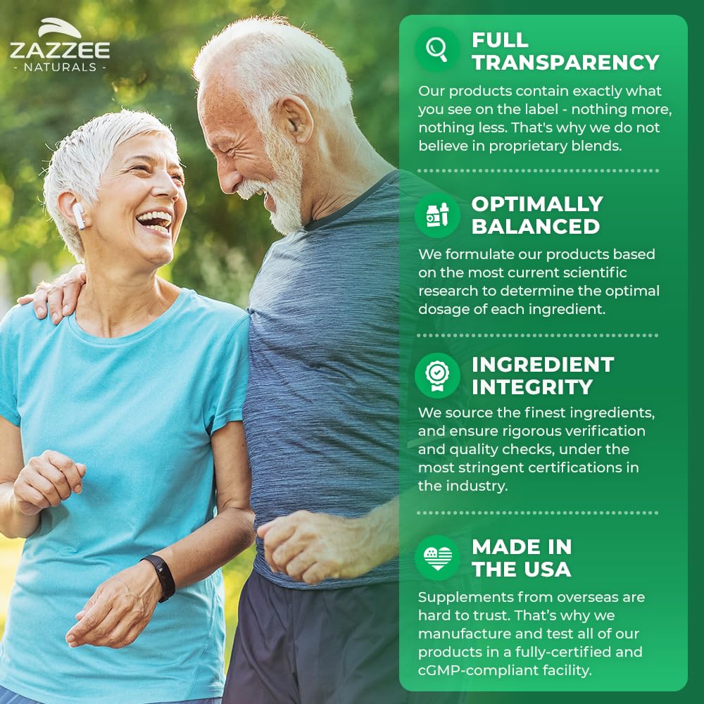 Zazzee Alpha GPC 700mg choline supplement packaging