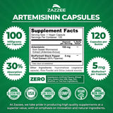 Zazzee Artemisinin capsule close-up