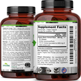 Zazzee Black Cohosh Extract nutritional information