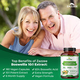 Zazzee Boswellia Serrata Extract bottle side view