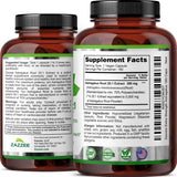 Zazzee Extra Strength Astragalus Extract bottle with a natural wood background