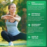 Zazzee Extra Strength Beta Glucans Capsules opened bottle