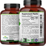 Zazzee Extra Strength French Maritime Pine Bark Extract capsule in hand