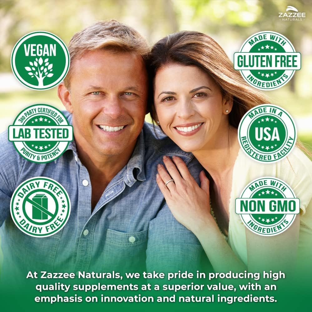 Zazzee Extra Strength Mullein Extract capsules in hand