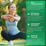Zazzee Extra Strength Mullein Extract ingredients list