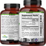 Zazzee Extra Strength Shilajit Extract Capsules in a natural setting