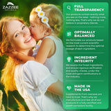 Zazzee Myo-Inositol Powder 2000mg ingredients list