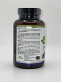 Zazzee Organic Bilberry Extract displayed with other supplements