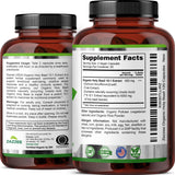 Zazzee Organic Holy Basil Extract 10:1 product with natural background