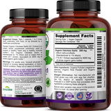 Zazzee Organic Odorless Garlic Extract packaging details