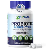 ZBIOME Probiotic 60 Billion CFU Capsules front view