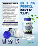 ZBIOME Probiotic 60 Billion CFU Capsules side view