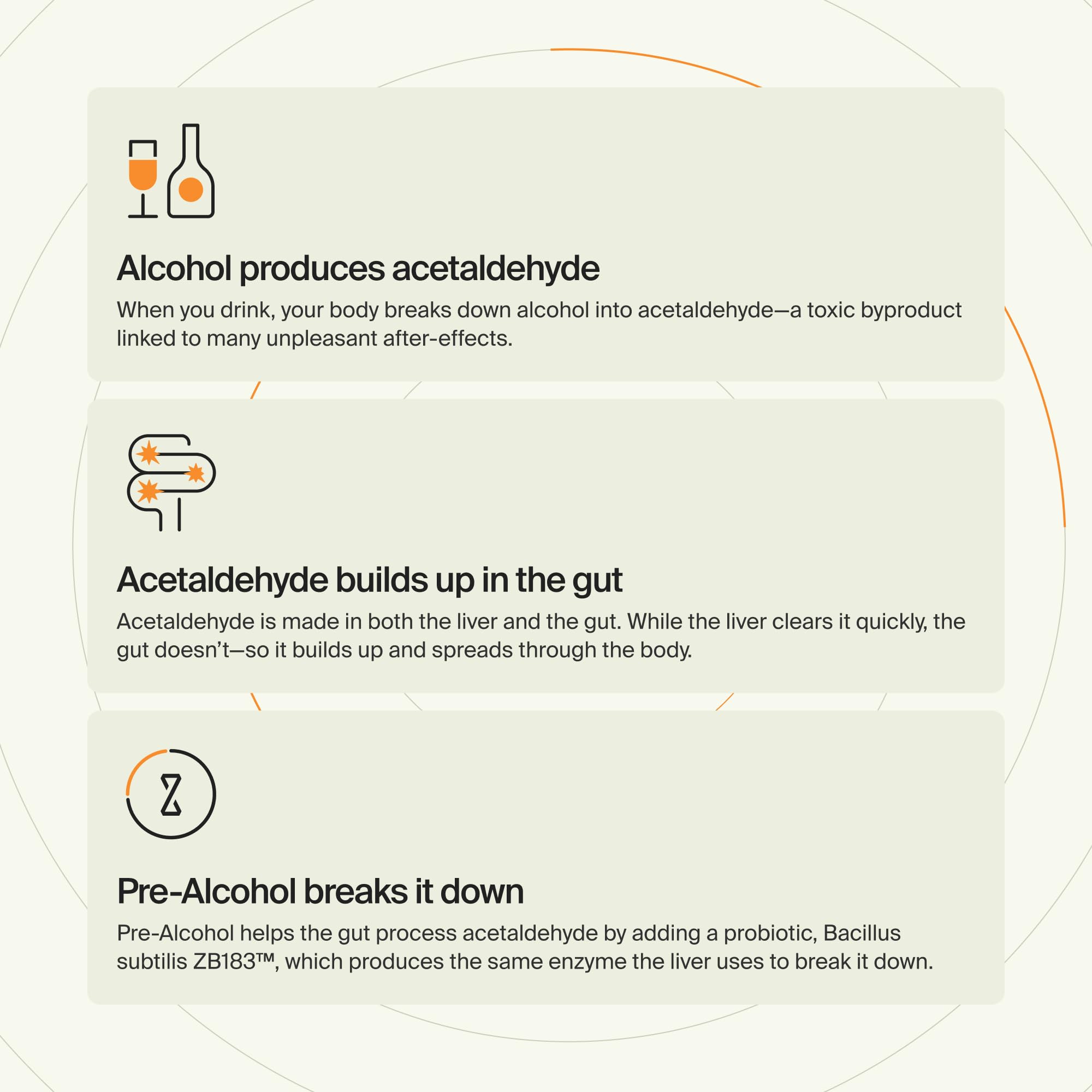 ZBiotics Pre-Alcohol Probiotic Drink with packaging