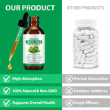 ZBQIEX Lemon Balm Tincture packaging with ingredients
