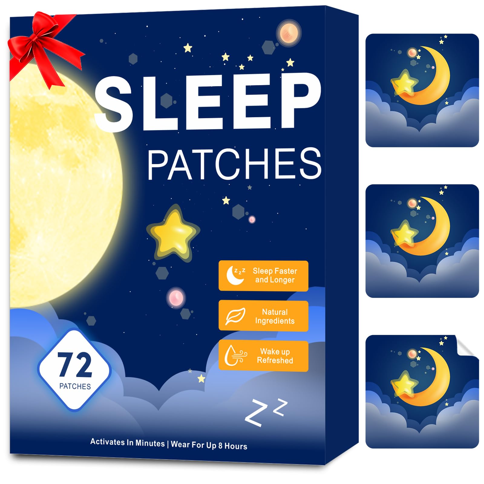 Zcokail Sleep Patches Extra Strength front view packaging