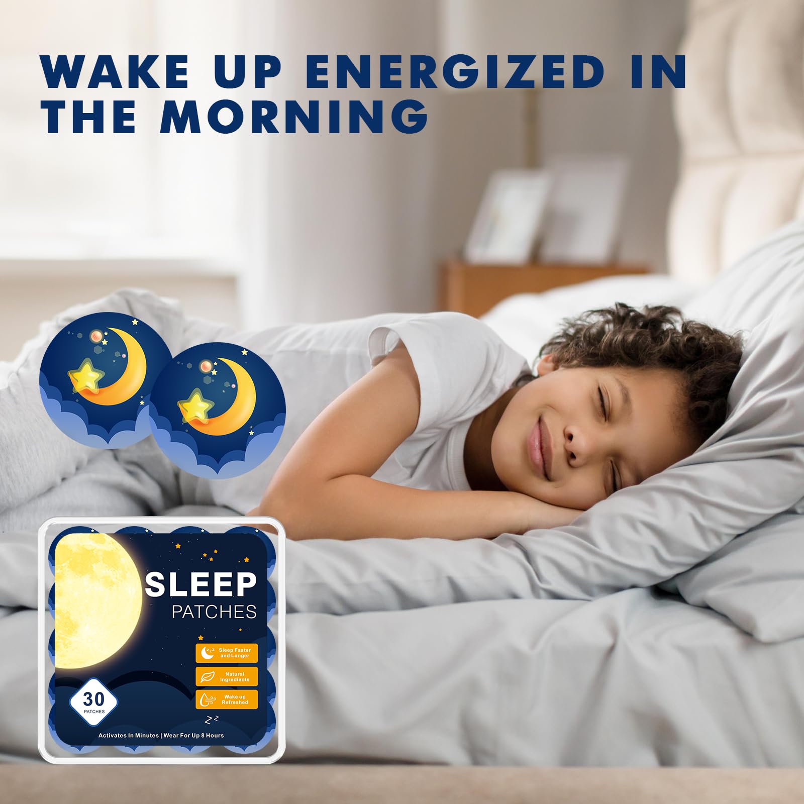 Zcokail Sleep Patches in travel pouch