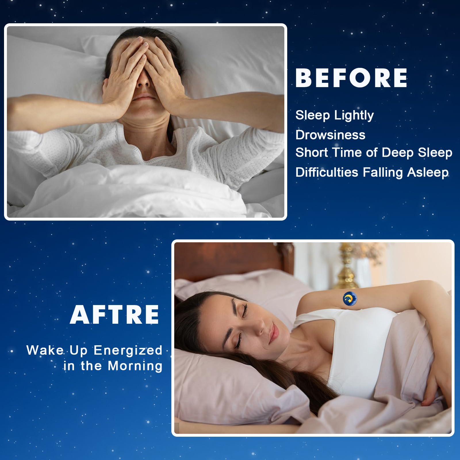 Zcokail Sleep Patches packaging dimensions