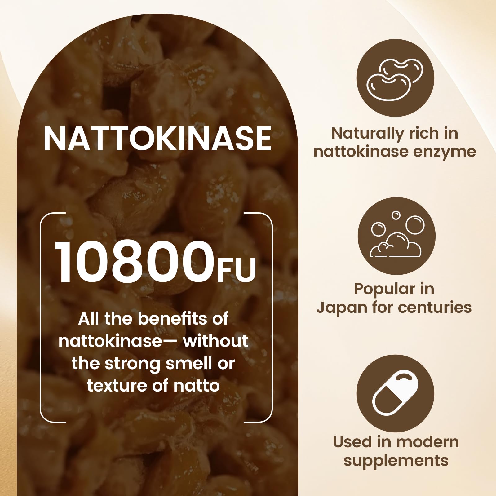 zdiwond Ultimate Nattokinase bottle side view
