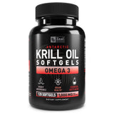 Zeal Naturals Krill Oil 1000mg softgels front view