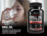 Zeal Naturals Krill Oil product packaging with a white background