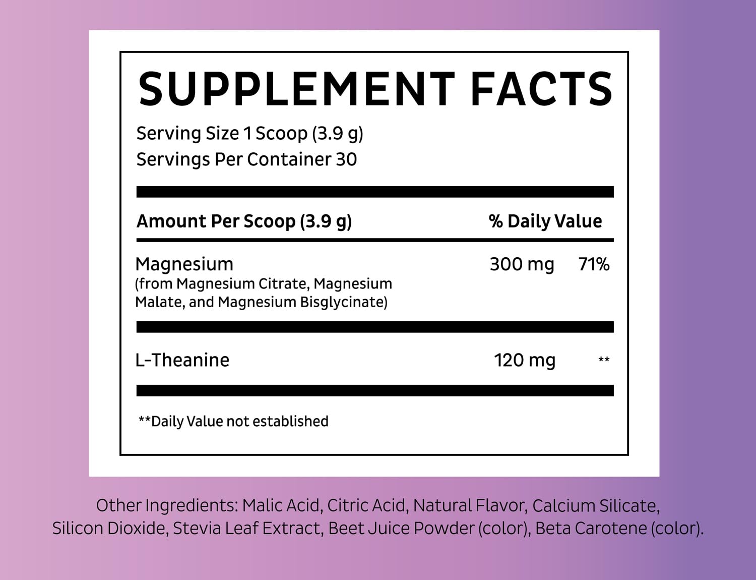 Zeal Naturals Magnesium Drink Mix on a kitchen counter