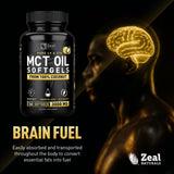 Zeal Naturals MCT Oil Softgels ingredients list