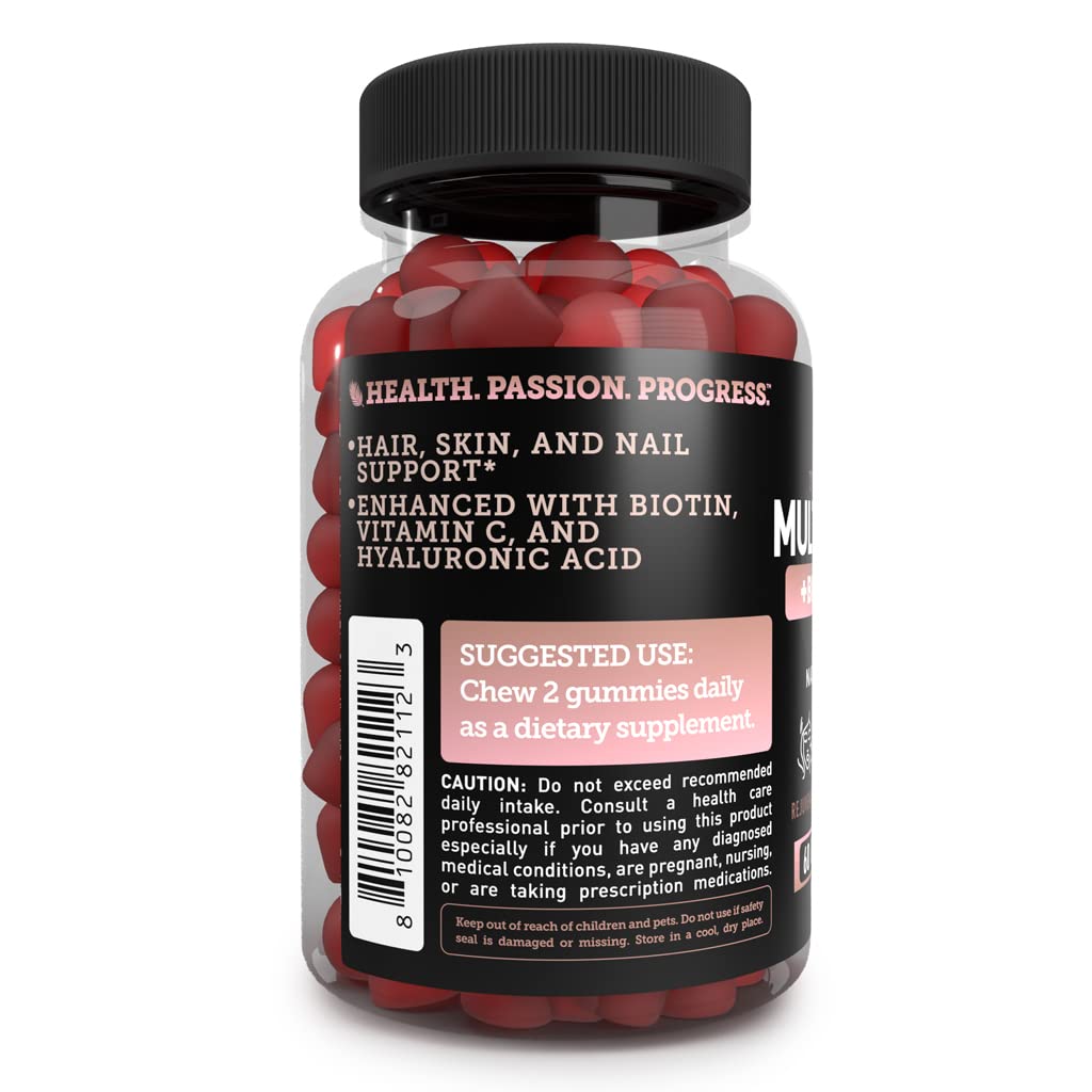 Zeal Naturals Multi Collagen Peptide Gummies natural peach flavour