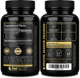 Zeal Naturals Multi Collagen Peptides 180 Capsules with dosage information