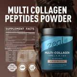 Zeal Naturals Multi Collagen Protein Powder 604g packaging