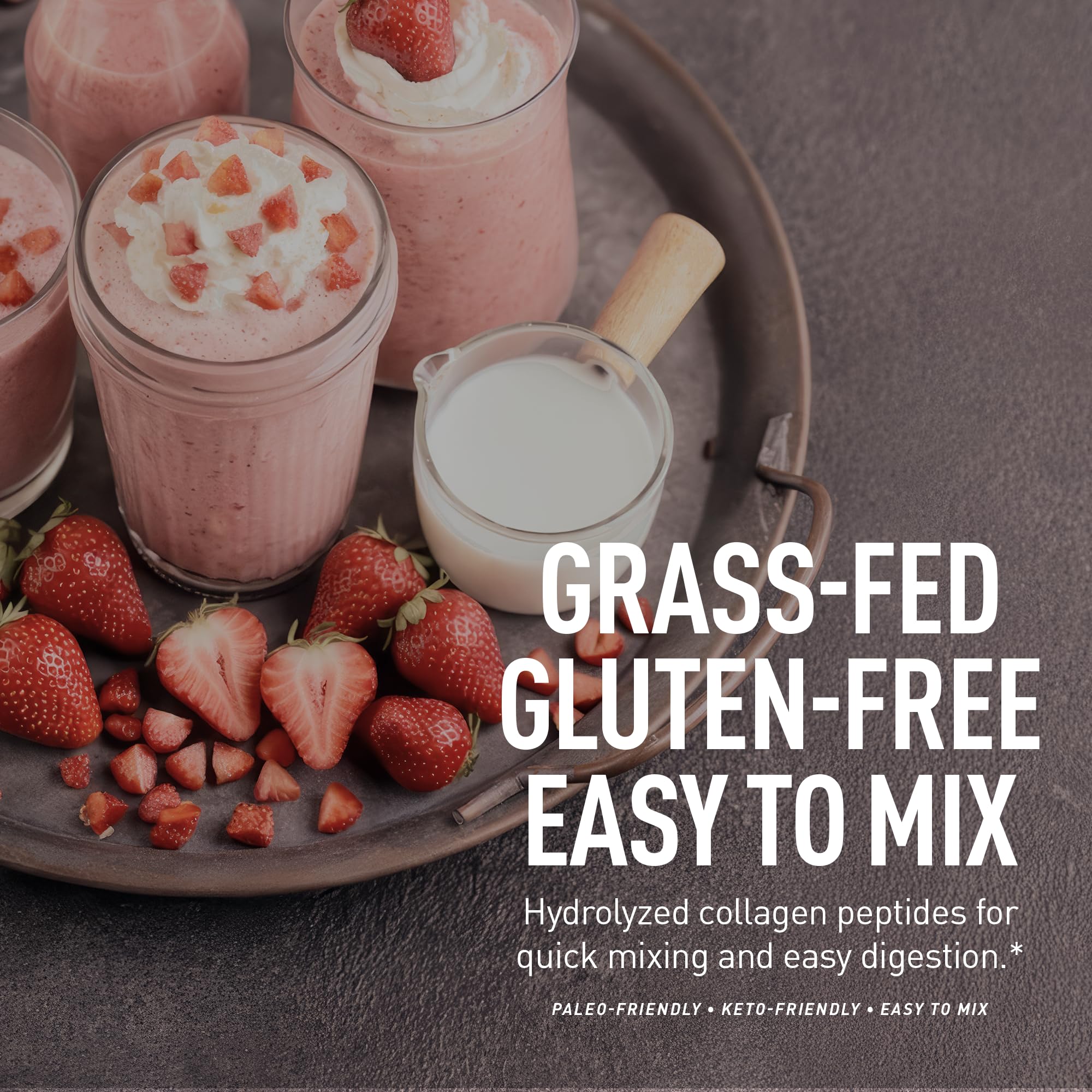 Zeal Naturals Multi Collagen Protein Powder packaging with ingredients list