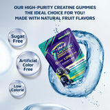 Zealtonic Creatine Gummies packaging with nutritional information