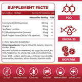 ZEBORA CoQ10 200mg soft gels close-up