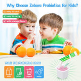 ZEBORA Kids Probiotic & Prebiotics Powder mixed in a drink