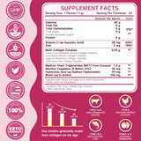 ZEBORA Multi Collagen Peptides Powder individual packet